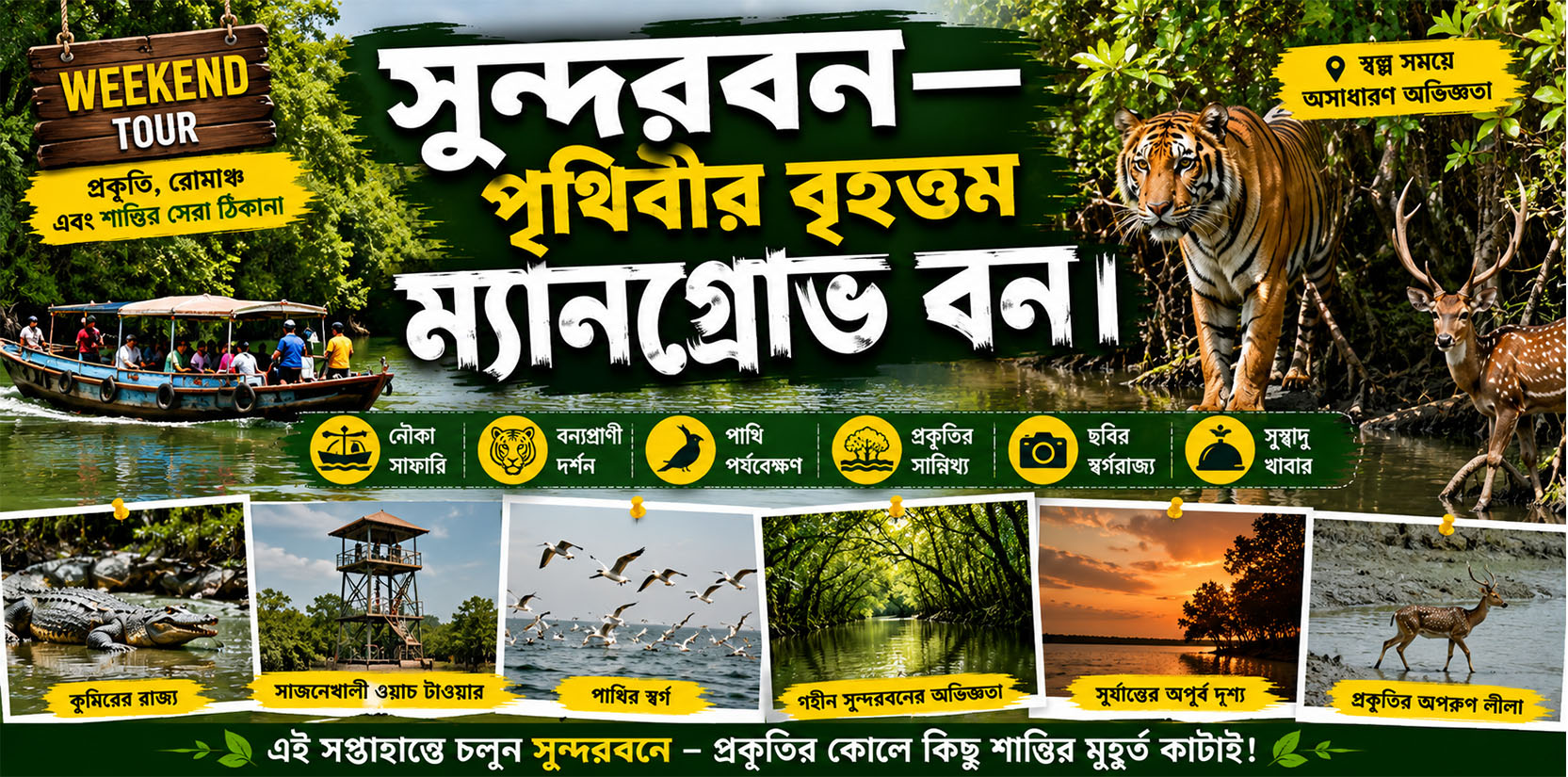 সুন্দরবনের গহীনে — বাঘের রাজ্যে তিন দিনের অ্যাডভেঞ্চার