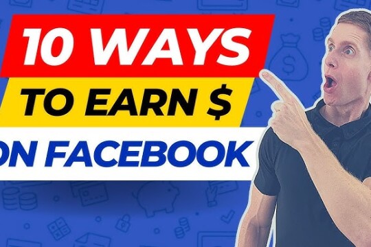 ফেসবুক থেকে টাকা আয় করার ১০টি সহজ উপায় (10 Best Ways to Earn Money from Facebook in 2025)